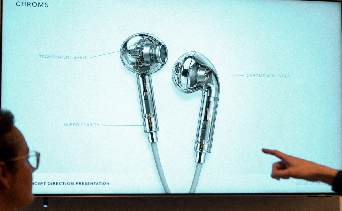 Most earbuds were designed to disappear. CHROMS was designed differently.Every detail brings fashion and function together—from the sculpted earbud shape and polished chrome housing to the direct wired connection. The result is an everyday listening essential that feels familiar, performs reliably and looks nothing like ordinary tech.