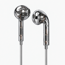Chroms Phantom Clear transparent wired earbuds